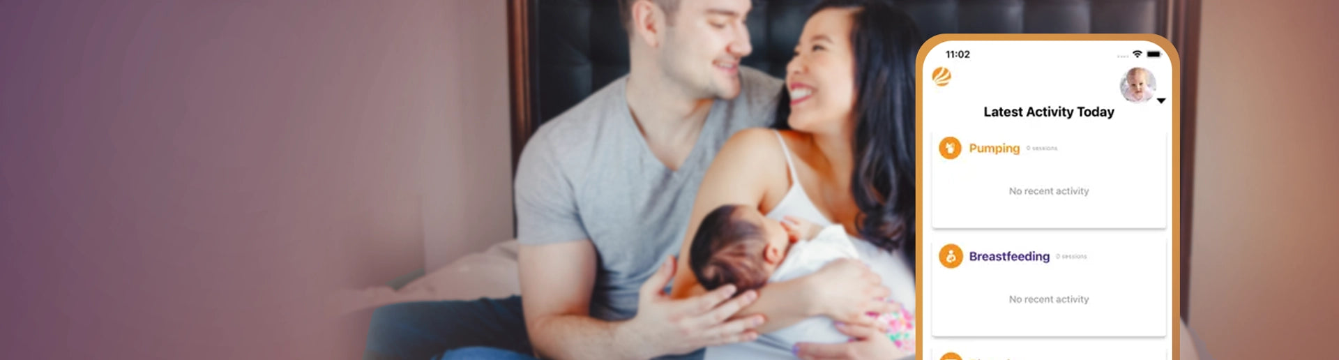 Track the little things, <br>so you can focus on the big moments.