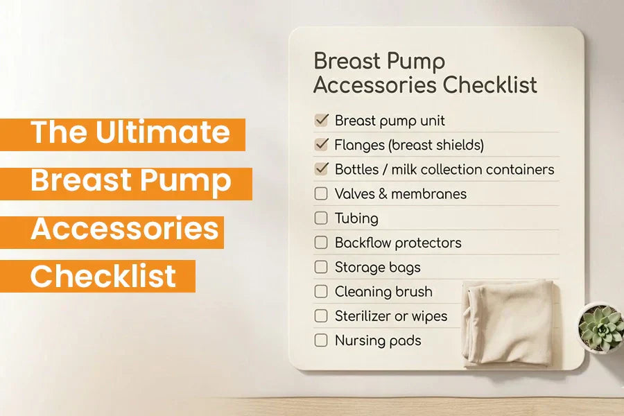 Breast Pump Accessories Checklist