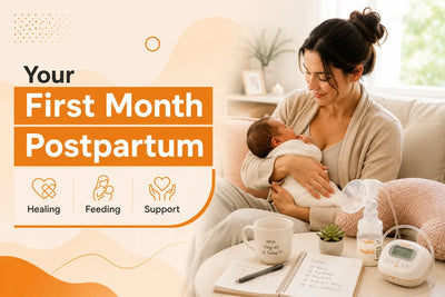 First Month Postpartum: Healing, Feeding & Support