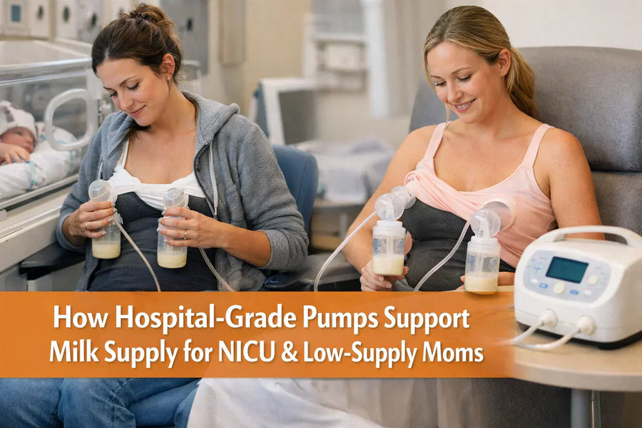 Hospital-Grade Pumps Support Milk Supply