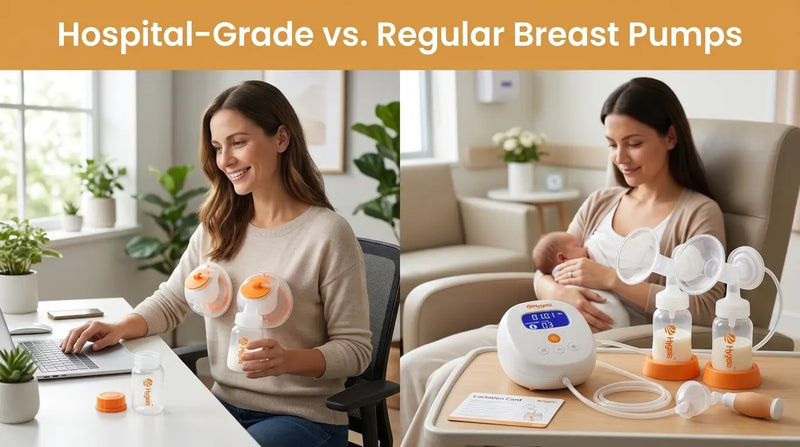 Hospital-Grade vs. Regular Breast Pumps: What Every Mom Needs to Know