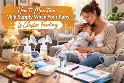 How to Maintain Milk Supply When Your Baby Is Cluster Feeding