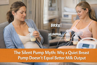 The Silent Pump Myth: Why a Quiet Breast Pump Doesn’t Equal Better Milk Output