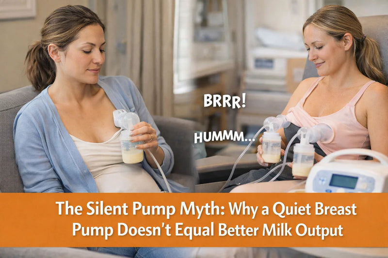 The Silent Pump Myth: Why a Quiet Breast Pump Doesn’t Equal Better Milk Output