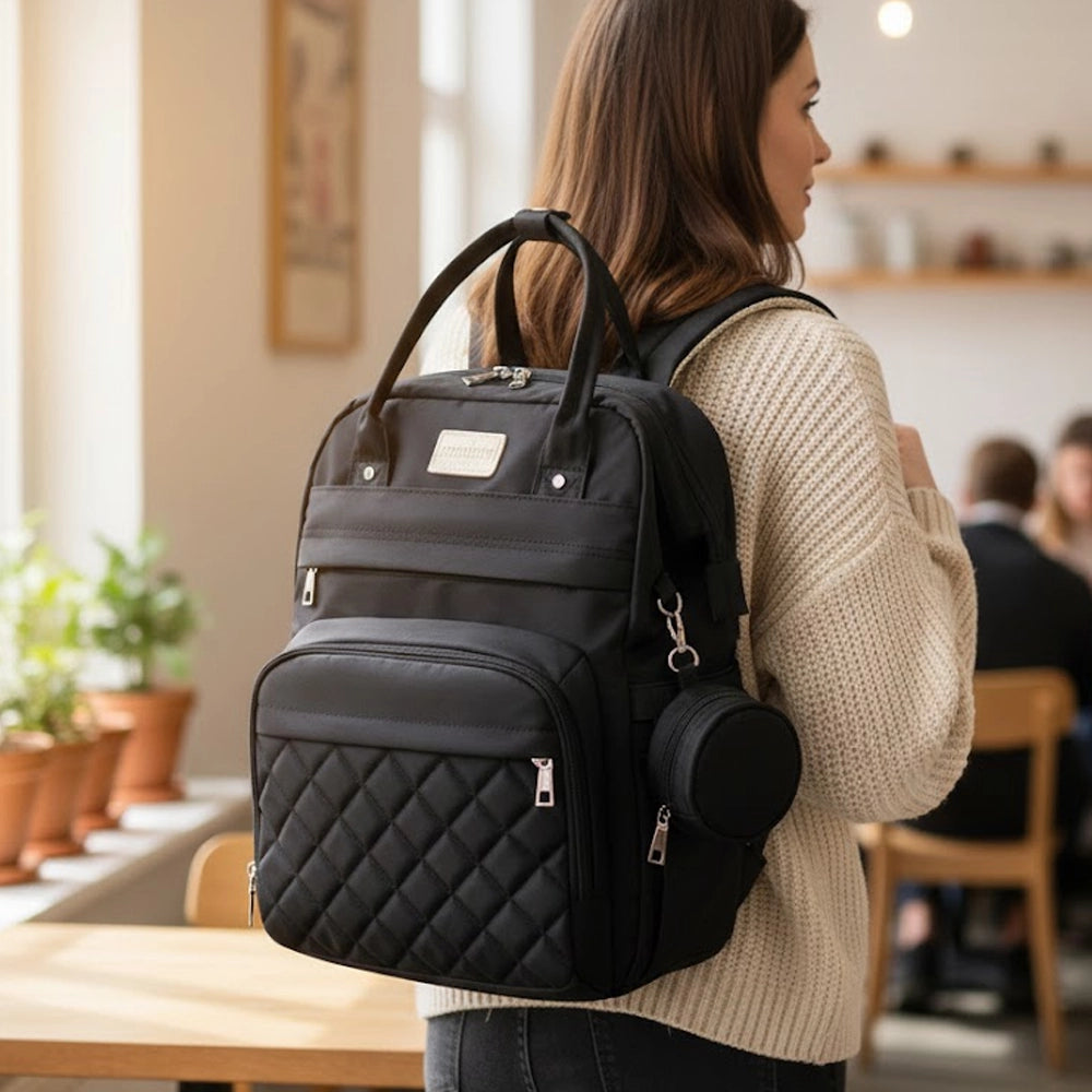 Hygeia Backpack- Black