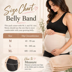 Belly Band Pack- M, L, XL Sizes