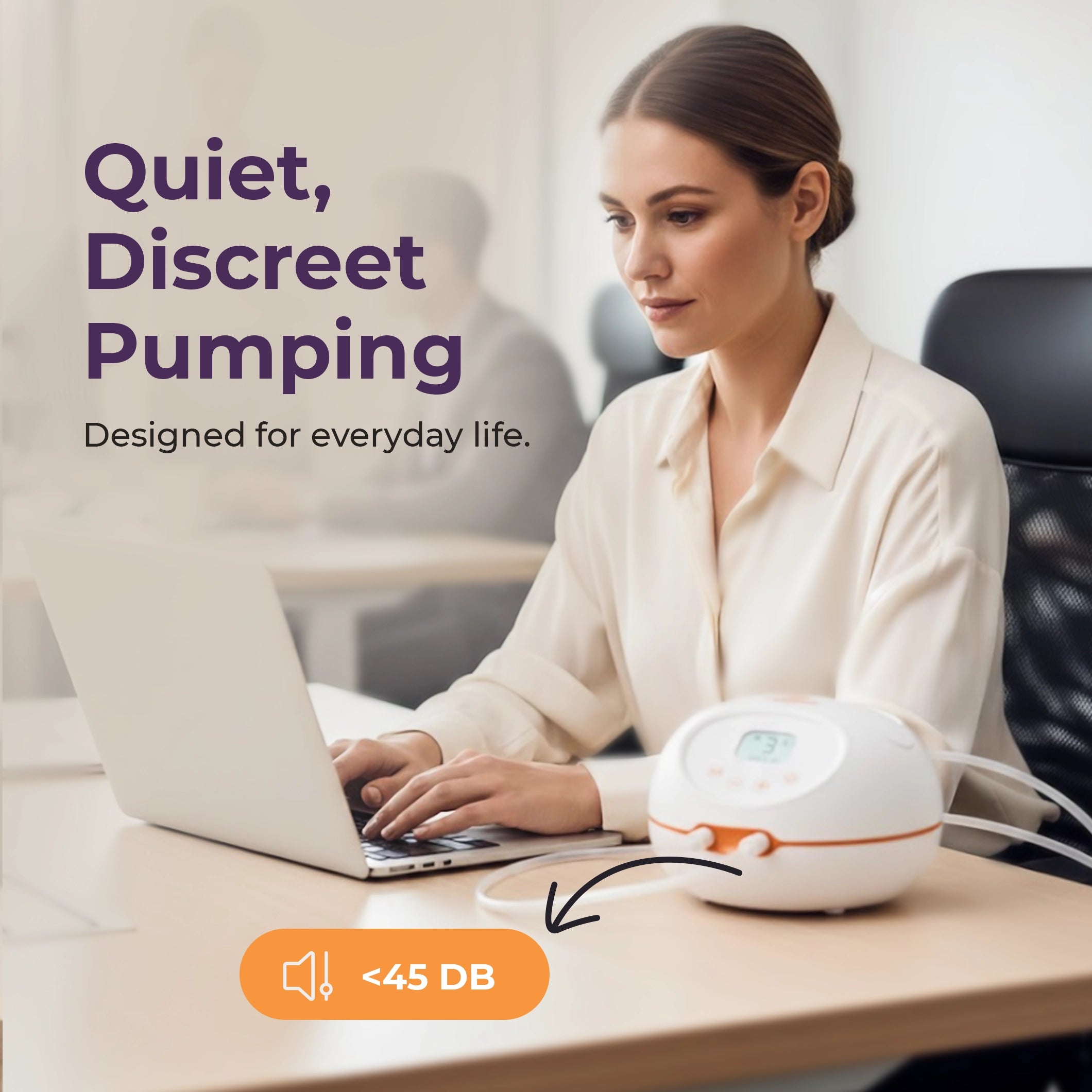 Hygeia Express Hospital-Grade Wearable Breast Pump With PAS