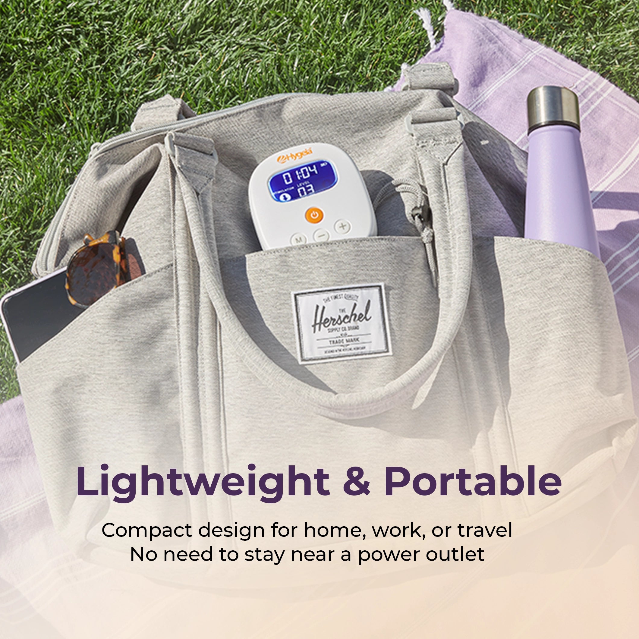 Hygeia FIT Pro Cordless Double Breast Pump With PAS