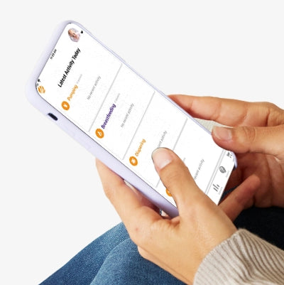Hygeia baby app on phone