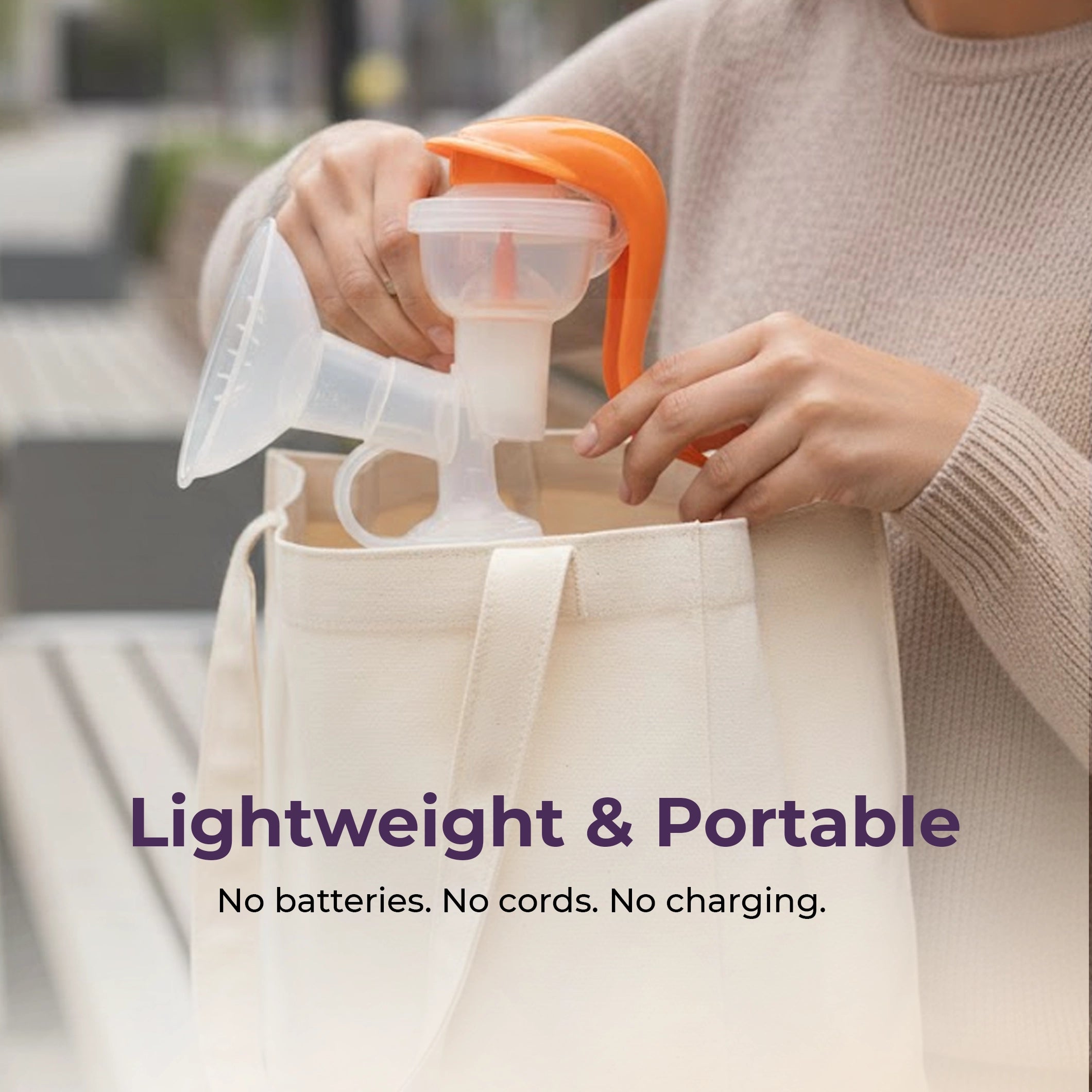 Hygeia One-Hand Manual Pump