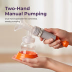 Hygeia Two-Hand Manual Breast Pump