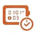 Clear LCD Display + Timer