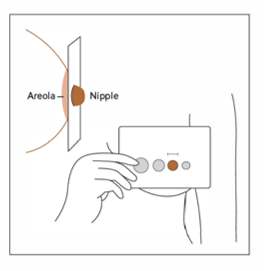 Nipple ruler