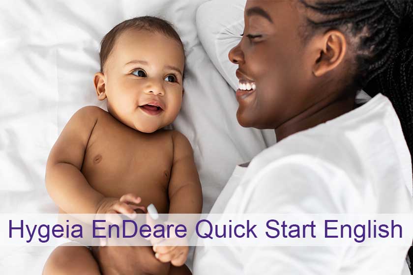 Hygeia EnDeare Quick Start English<br />
Hygeia EnDeare Breast Pump