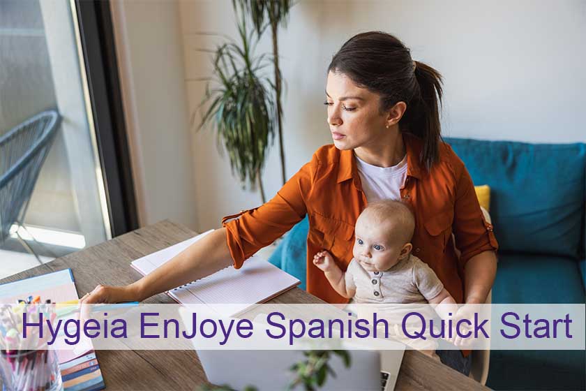 Hygeia EnJoye Spanish Quick Start<br />
Hygeia EnJoye Breast Pump